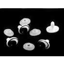 Biztonsági szem 11x15 mm - fekete (120 szett) Biztonsági szem 11x15 mm - fekete (120 szett)