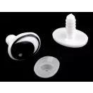 Biztonsági szem 11x15 mm - fekete (120 szett) Biztonsági szem 11x15 mm - fekete (120 szett)