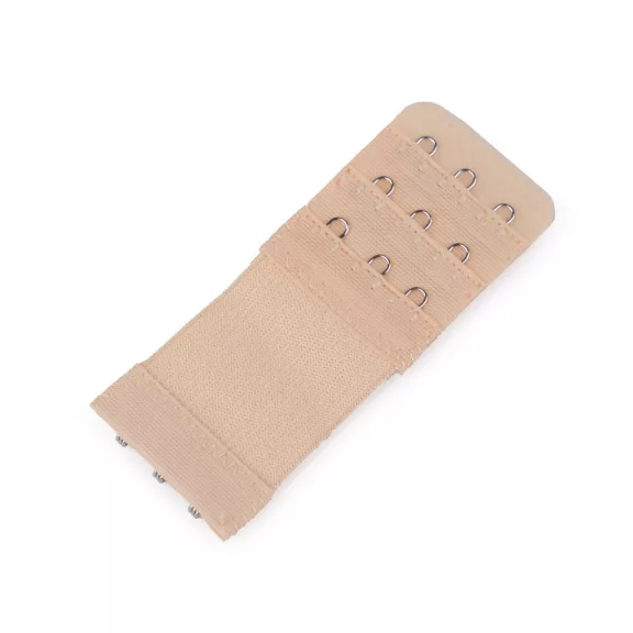Melltartó hosszabbító szélessége 40 mm-es 3 soros rugalmas - 3 testet (1 db-os csomagolás) Melltartó hosszabbító szélessége 40 mm-es 3 soros rugalmas - 3 testet (1 db-os csomagolás)