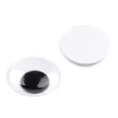 Öntapadós szem Ø18 mm - fehér-fekete (100 db-os csomagolás) Öntapadós szem Ø18 mm - fehér-fekete (100 db-os csomagolás)