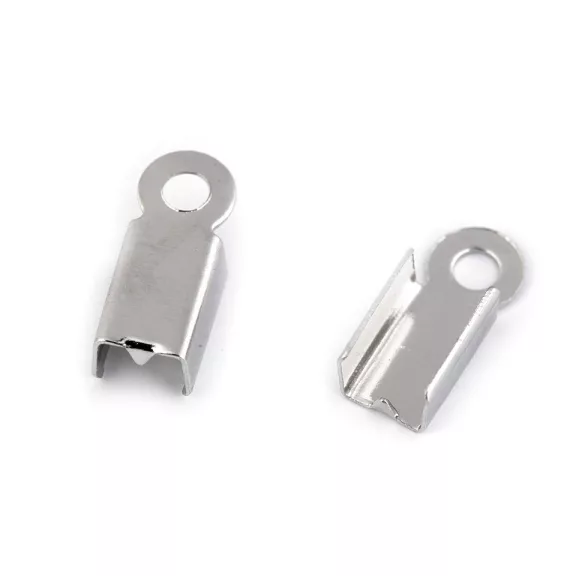 Bőrvégződés 4 mm lapos - 1 platina (50 db-os csomagolás) Bőrvégződés 4 mm lapos - 1 platina (50 db-os csomagolás)