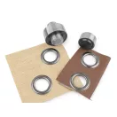 Fém, nemesacél és sárgaréz ringlikhoz ringliző szerszám belső Ø22 mm - nikkel (2 szett) Fém, nemesacél és sárgaréz ringlikhoz ringliző szerszám belső Ø22 mm - nikkel (2 szett)