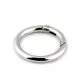   Karabiner gömbölyű táskára való / karika kulcsra Ø34 mm