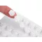Öntapadós rózsák ragasztószalagon Ø11 mm - 1 Off White (1 lap)