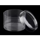Műanyag doboz Ø74 mm tároló - Transparent (10 db-os csomagolás) Műanyag doboz Ø74 mm tároló - Transparent (10 db-os csomagolás)