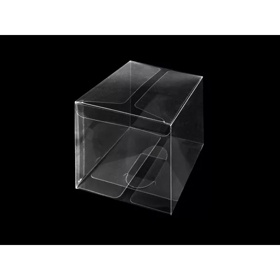Műanyag doboz akasztóval - Transparent (50 db-os csomagolás) Műanyag doboz akasztóval - Transparent (50 db-os csomagolás)