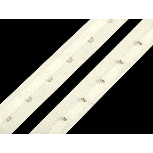 Korzetkapocs pamut szélessége 25 mm