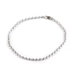 Golyós lánc 18 cm akasztópánt