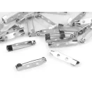 Kitűző Bross alap 5x25 mm - platina (1000 db-os csomagolás) Kitűző Bross alap 5x25 mm - platina (1000 db-os csomagolás)