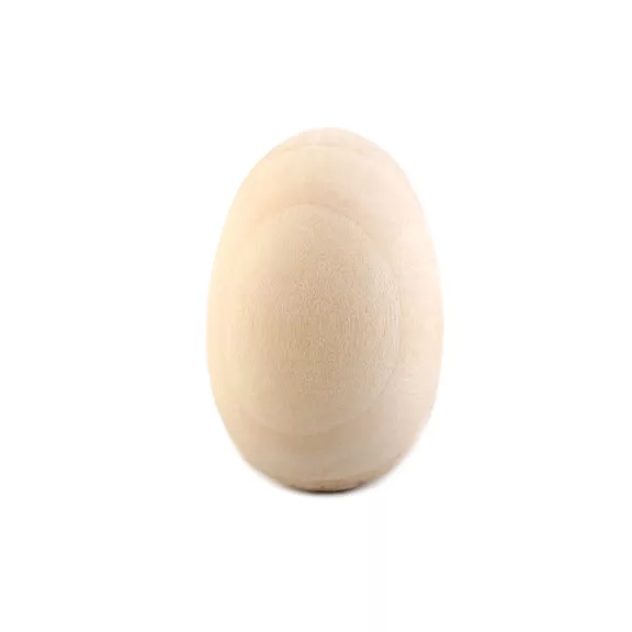 Fafej / húsvéti tojás tömör 25x40 mm - természeti (25 db-os csomagolás) Fafej / húsvéti tojás tömör 25x40 mm - természeti (25 db-os csomagolás)