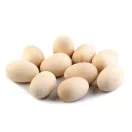 Fafej / húsvéti tojás tömör 25x40 mm - természeti (25 db-os csomagolás) Fafej / húsvéti tojás tömör 25x40 mm - természeti (25 db-os csomagolás)