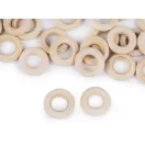 Fa karika külső Ø24 mm-es - természetes világos (10 db-os csomagolás)