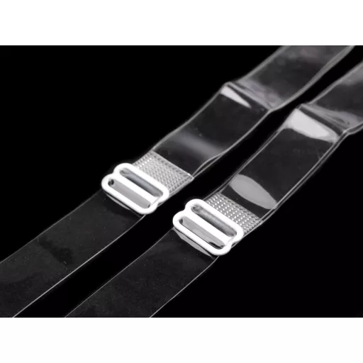 Szilikon vállpántok szélessége 10 mm; 15 mm  fémkapoccsal