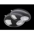 Átlátszó műanyag medál Ø7 cm 2 részes - Transparent (25 db-os csomagolás) Átlátszó műanyag medál Ø7 cm 2 részes - Transparent (25 db-os csomagolás)