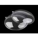 Átlátszó műanyag medál Ø7 cm 2 részes - Transparent (5 db-os csomagolás) Átlátszó műanyag medál Ø7 cm 2 részes - Transparent (5 db-os csomagolás)