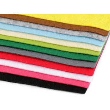 Filc anyag soft 30x30 cm - mix (48 db-os csomagolás)