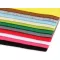 Filc anyag soft 30x30 cm - mix (12 db-os csomagolás)