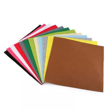 Filc anyag soft 30x30 cm - mix (12 db-os csomagolás)