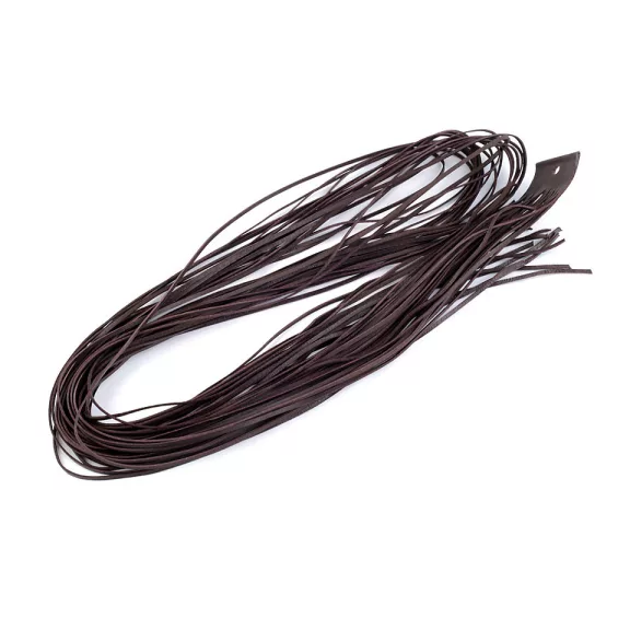 Bőr szál szélessége 2 mm, 120 cm - 1 (3) sötétbarna (20 db-os csomagolás) Bőr szál szélessége 2 mm, 120 cm - 1 (3) sötétbarna (20 db-os csomagolás)