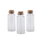 Üvegcse parafadugóval 30x70 mm - Transparent (12 fiola) Üvegcse parafadugóval 30x70 mm - Transparent (12 fiola)