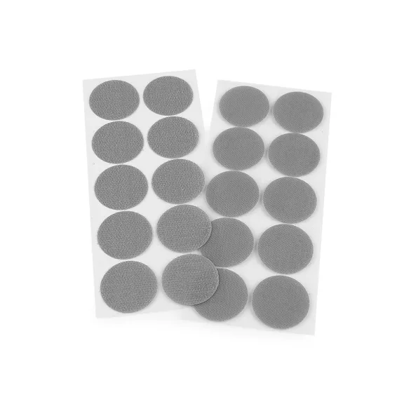 Tépőzár karika öntapadós Ø35 mm - 3 szürke (1 lap) Tépőzár karika öntapadós Ø35 mm - 3 szürke (1 lap)
