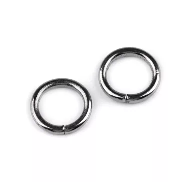 Karika Ø12 mm - 3 nikkel fekete (500 db-os csomagolás)