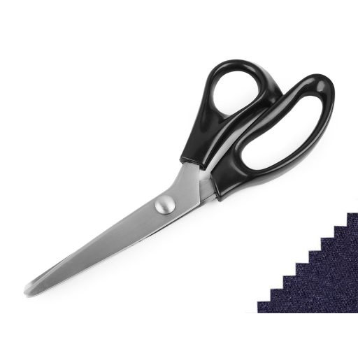 Cikk cakk olló hossza 24 cm ívek / fogak