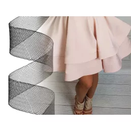 Lószőr szalag, ruha merevítő 5 cm keményebb