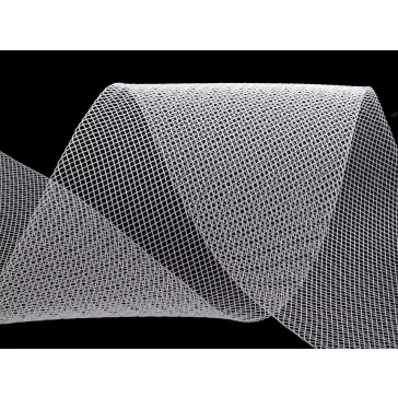   Lószőr szalag keményebb szélessége 10 cm - 1 (CC01) fehér