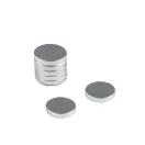 Mágnes Ø10 mm - nikkel (60 db-os csomagolás) Mágnes Ø10 mm - nikkel (60 db-os csomagolás)
