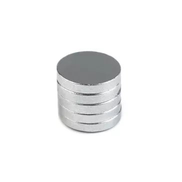 Mágnes Ø10 mm - nikkel (60 db-os csomagolás)