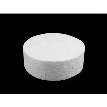   Torta alap Ø15 cm polisztirén - fehér (4 db-os csomagolás)