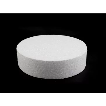   Tortaalap Ø20 cm polisztirén - fehér (4 db-os csomagolás)