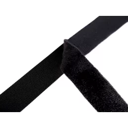   Alacsony tépőzár horog + plüss szélessége 20 mm vékony