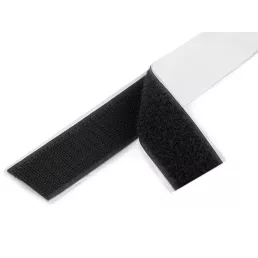 Tépőzár hurkos + bolyhos oldal öntapadós 30 mm