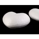 Szív Ø8 cm polisztirol - fehér (20 db-os csomagolás) Szív Ø8 cm polisztirol - fehér (20 db-os csomagolás)