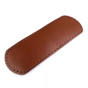   Horgolható táskaalj 12x36 cm - 1 (4714) barna konyak (8 db-os csomagolás)