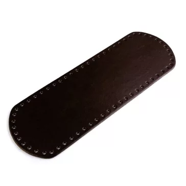  Horgolható táskaalj 12x36 cm - 13 (D566) barna (8 db-os csomagolás)