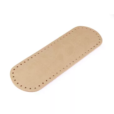   Horgolható táskaalj 10x30 cm - 15 világos bézs (6 db-os csomagolás)