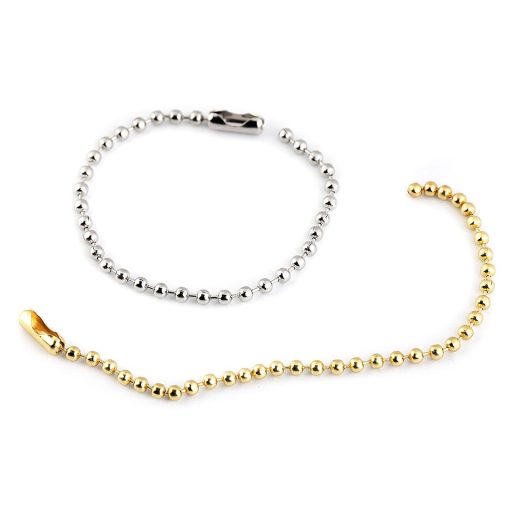 Golyós lánc 12 cm akasztópánt