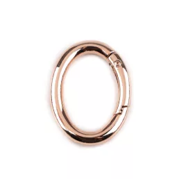 Ovális karabiner táskára / kulcskarika