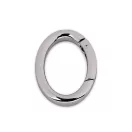 Ovális karabiner táskára / kulcskarika - 7 rózsaarany (30 db-os csomagolás) Ovális karabiner táskára / kulcskarika - 7 rózsaarany (30 db-os csomagolás)