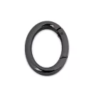 Ovális karabiner táskára / kulcskarika - 7 rózsaarany (30 db-os csomagolás) Ovális karabiner táskára / kulcskarika - 7 rózsaarany (30 db-os csomagolás)
