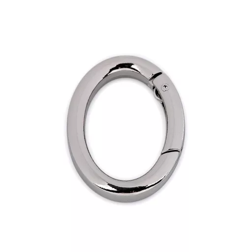 Ovális karabiner táskára / kulcskarika