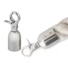 Végződés karabinerrel táskafülre / zsinór