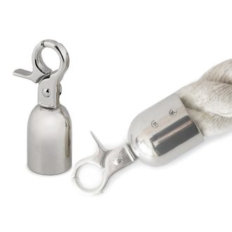 Végződés karabinerrel táskafülre / zsinór