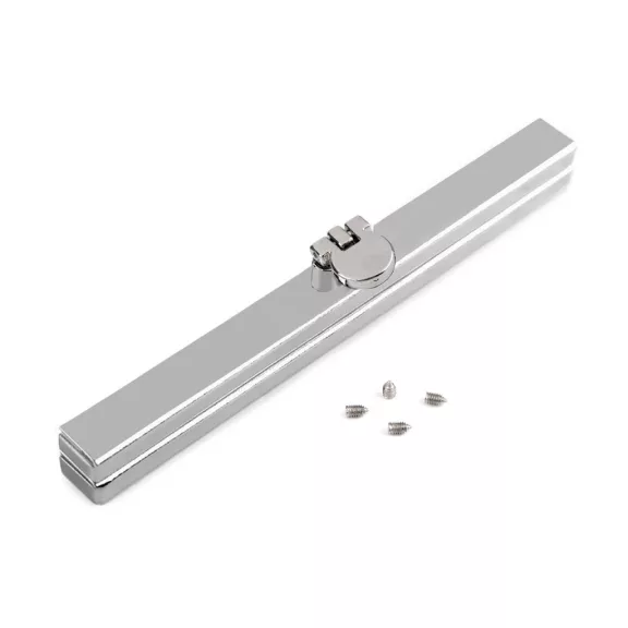 Táskakeret 12 cm összerakható - nikkel (1 db-os csomagolás) Táskakeret 12 cm összerakható - nikkel (1 db-os csomagolás)