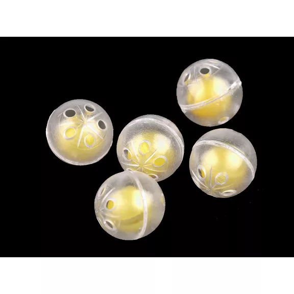 Csörgőgolyó Ø26 mm - 2 (Ø26 mm) átlátszó (200 db-os csomagolás) Csörgőgolyó Ø26 mm - 2 (Ø26 mm) átlátszó (200 db-os csomagolás)