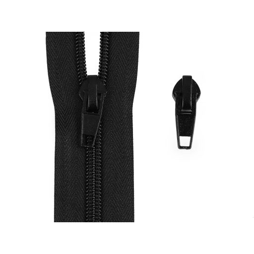 Cipzár húzóka spirálcipzárhoz No 7