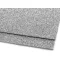 Habgumi Moosgummi csillámokkal 20x30 cm - 2 ezüst (10 db-os csomagolás)